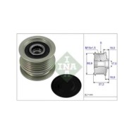 Dispositivo ruota libera alternatore 535 0009 10 SCHAEFFLER INA per VW SEAT