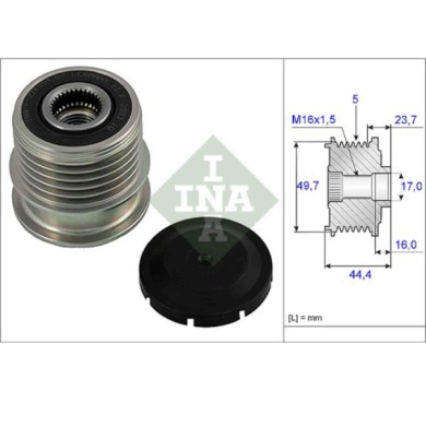 535001110_1.JPG Dispositivo ruota libera alternatore 535 0011 10 SCHAEFFLER INA