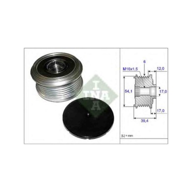 535009010_2.JPG Dispositivo ruota libera alternatore 535 0090 10 SCHAEFFLER INA per FORD MAZDA