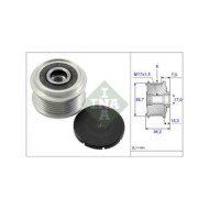 Dispositivo ruota libera alternatore 535 0098 10 SCHAEFFLER INA per FORD