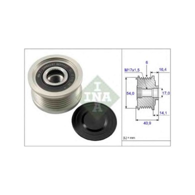 535011210_2.JPG Dispositivo ruota libera alternatore 535 0112 10 SCHAEFFLER INA per OPEL FIAT