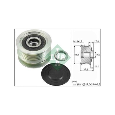 535011610_1.JPG Dispositivo ruota libera alternatore 535 0116 10 SCHAEFFLER INA per RENAULT