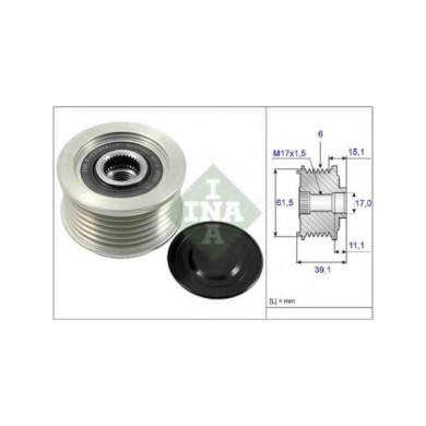 535014410_1.JPG Dispositivo ruota libera alternatore 535 0144 10 SCHAEFFLER INA per FIAT LANCIA