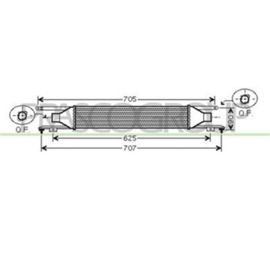 OP034N001_1.JPG Intercooler Per Opel/vauxhall Corsa D Dal 2006 Al 2011