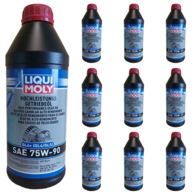 LIQ_4434.jpg Olio per cambi ad alto rendi­mento (GL4+) SAE 75W-90 PER FORD E VOLKSWAGEN. CONFEZIONE 10 LITRI