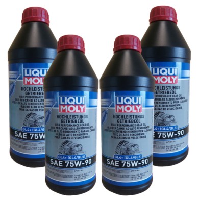 LIQ_4434.jpg Olio per cambi ad alto rendi­mento (GL4+) SAE 75W-90 PER FORD E VOLSWAGEN CONFEZIONE 4 LITRI