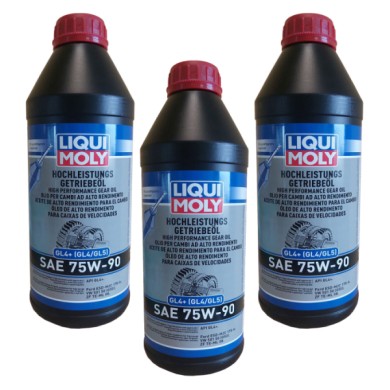 4434_3-PEZZI.jpg Olio per cambi ad alto rendi­mento (GL4+) SAE 75W-90 FORD E VOLKSWAGEN CONFEZIONE 3 LITRI