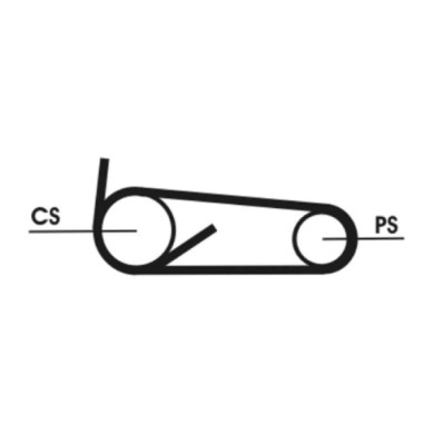NEUTRO.jpg Kit Cinghie Poly-V 4PK922 ELAST T1 CONTINENTAL CTAM per PEUGEOT CITROÃ N FORD