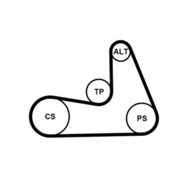 5PK1121EXTRA_2.JPG Cinghia Poly-V 5PK1121 EXTRA CONTINENTAL CTAM per VOLVO