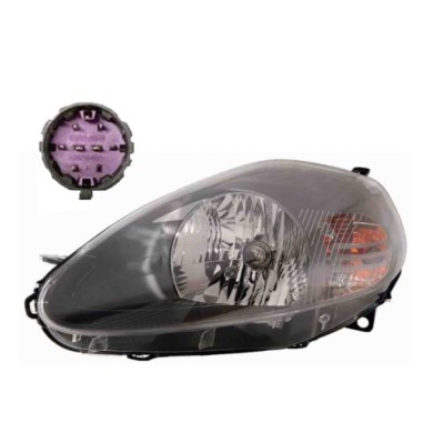 FIAT GRANDE PUNTO 1 SERIE 2005-2009.jpg Proiettore Sinistro H4 Elettrico Con Motore Per Fiat Grande Punto Dal 2005 Al 2009