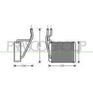 Riscaldatore Per Ford Fiesta Mk V Dal 2002 Al 2005