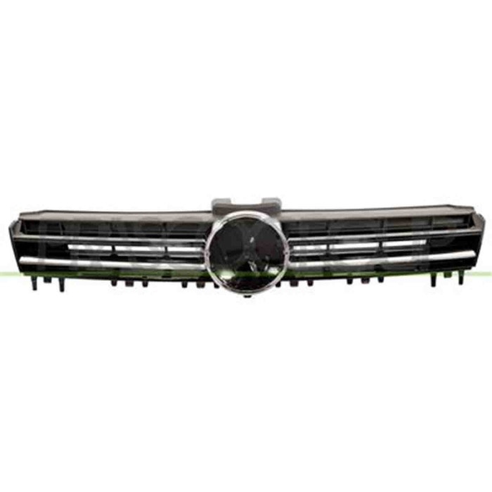 VG4002031_1.JPG Griglia Radiatore Nera Con Modanatura Cromata Per Volkswagen Golf 7 Dal 2012 Al 2016