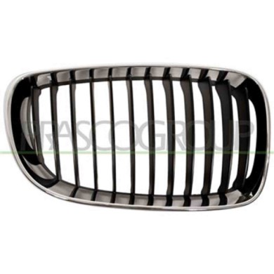 BM1212003_1.JPG Griglia Radiatore Destra Cromata/nera Per Bmw 1 Series - E87/e81 Lci Dal 2007 Al 2011