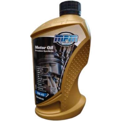 05001 (2).jpg MPM 05000 Olio Motore 5W-40 Premium Synthetic ACEA A3-B4 API SN-CF BMW LL-01 MB 229.3 VW 502.00 505.00 1 Litro