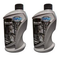 04001X2 (2).jpg MPM 04000 Olio Motore 10W-40 Semi Sintetico ACEA A3-B4 API CF-SN Benzina Diesel GPL 1L - 2 PEZZI