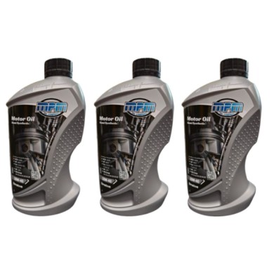 04001X3.jpg MPM 04000 Olio Motore 10W-40 Semi Sintetico ACEA A3-B4 API CF-SN Benzina Diesel GPL 1L - 3 PEZZI