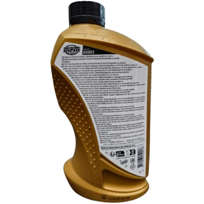 05001X2 (2).jpg MPM 05000 Olio Motore 5W-40 Premium Synthetic ACEA A3-B4 API SN-CF BMW LL-01 MB 229.3 VW 502.00 505.00 1L - 2 PE