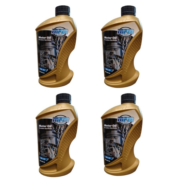 05001X4.jpg MPM 05000 Olio Motore 5W-40 Premium Synthetic ACEA A3-B4 API SN-CF BMW LL-01 MB 229.3 VW 502.00 505.00 1L - 4 PEZZI