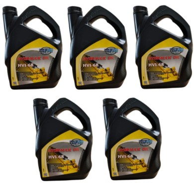31005X5.jpg MPM 31000 Olio Idraulico HVI 68 ISO VG 68 HVLP DIN 51524 Part 3 AFNOR NF E 48-603 Eaton Vickers 5 Litri - 5 PEZZI