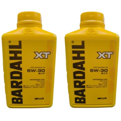 316039X2 (3).jpg Bardahl Olio Motore XT 5W30 R17 Lubrificante Sintetico per Auto Benzina e Diesel Alte Prestazioni 2PZ
