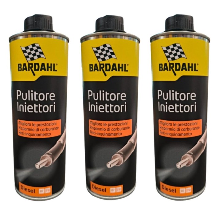 122031X3 (2).jpg Bardahl Injector Cleaner 3 X 500 Ml 122031 Pulitore Iniettori Diesel