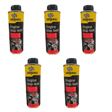 145023X5 (2).jpg Bardahl Engine Stop Leak 300ml 145023 Anti Perdite Olio Motore X5