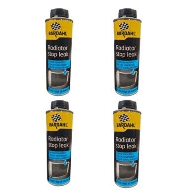161X4 (2).jpg Bardahl Radiator Cleaner 300ml 161 Disincrostante Pulizia Radiatore 4 PEZZI