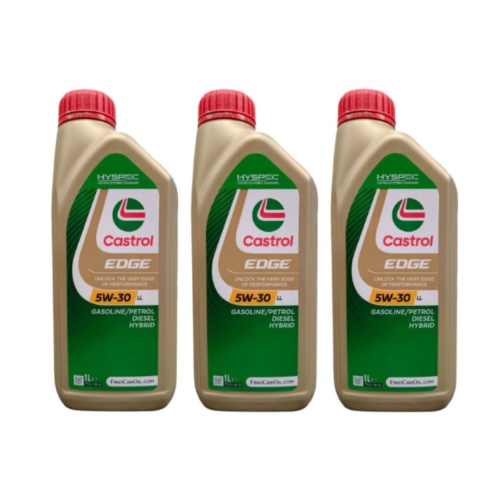 15665FX3 (2).jpg Castrol Edge 5w-30 M Olio Motore Progettato Per Alte Prestazioni 3 PEZZI