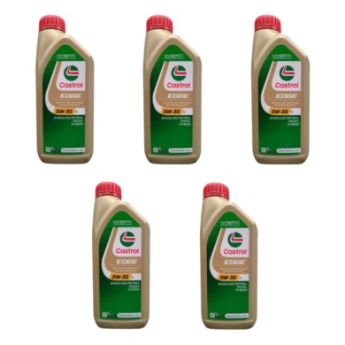 15665FX5 (2).jpg Castrol Edge 5w-30 M Olio Motore Progettato Per Alte Prestazioni 5 PEZZI