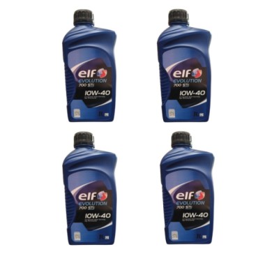 ELF1040X4 (2).jpg Elf Evolution 700 Sti 10w-40 Olio Motore Auto Diesel E Furgoni Leggeri 4PZ