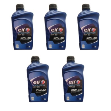 ELF1040X5 (2).jpg Elf Evolution 700 Sti 10w-40 Olio Motore Auto Diesel E Furgoni Leggeri 5PZ