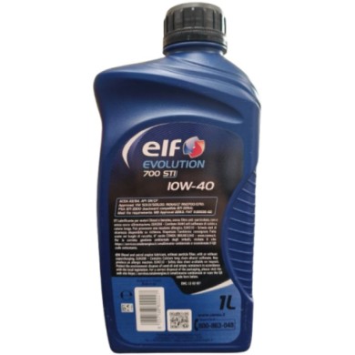 ELF1040X5 (3).jpg Elf Evolution 700 Sti 10w-40 Olio Motore Auto Diesel E Furgoni Leggeri 5PZ