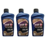 Elf Evolution Full Tech Msx 5w-30 Olio Motore Per Alte Prestazioni 3PZ