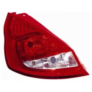 FORD FIESTA 2008-2012.jpg Fanale Posteriore Sinistro Senza Porta Lampada Per Ford Fiesta Mk Vi Dal 2008 Al 2012