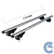 150008-large_default.jpg Menabo Barre Portatutto Con Antifurto Universali 8500 Portata Max 90kg Xl