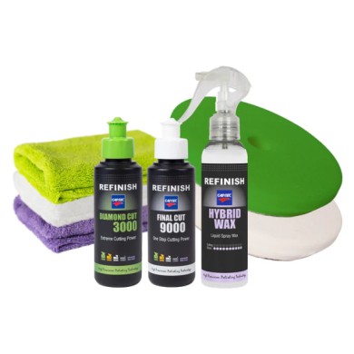 REFLSP-S3_02.jpg CARTEC Kit Lucidatura 3000, 9000 & Hybrid Wax - Kit Lucidatura e Protezione Carrozzeria con Vernici Molto Dure