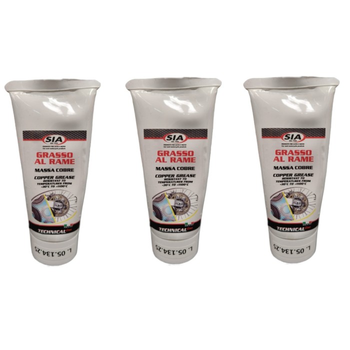 6051X3 (2).png SIA 6051 Grasso al Rame Antifischio per Pastiglie 125ml 3PZ