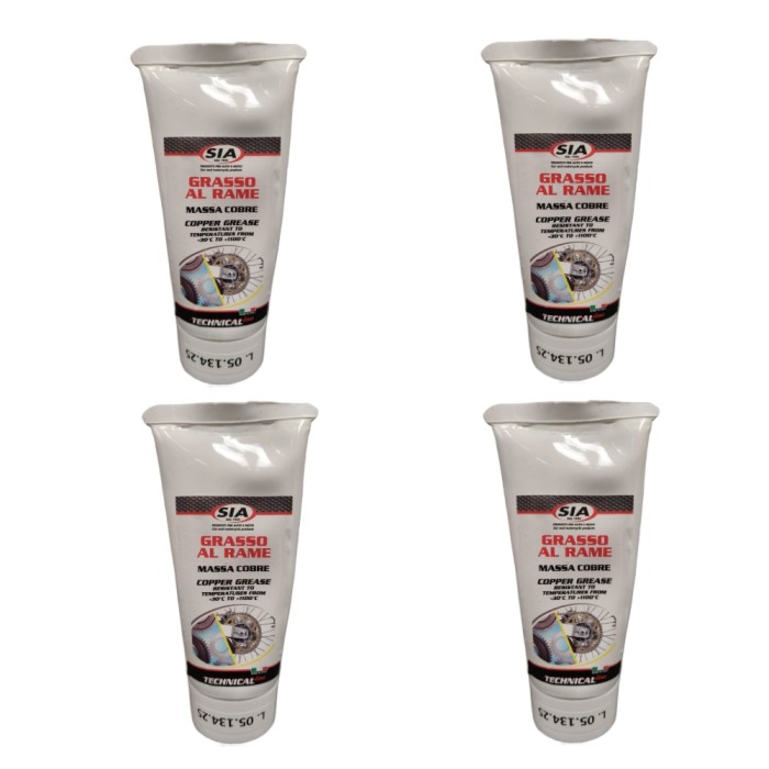 6051X4 (2).png SIA 6051 Grasso al Rame Antifischio per Pastiglie 125ml 4PZ