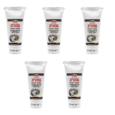 6051X5 (2).png SIA 6051 Grasso al Rame Antifischio per Pastiglie 125ml 5PZ