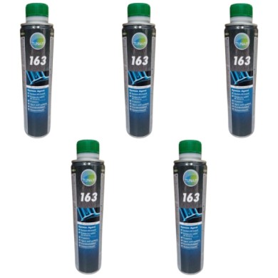 16300375AB_X5.JPG Tunap 163 Protettivo 375ml Pulitore Iniettori Benzina Gpl O Metano 5 Pezzi