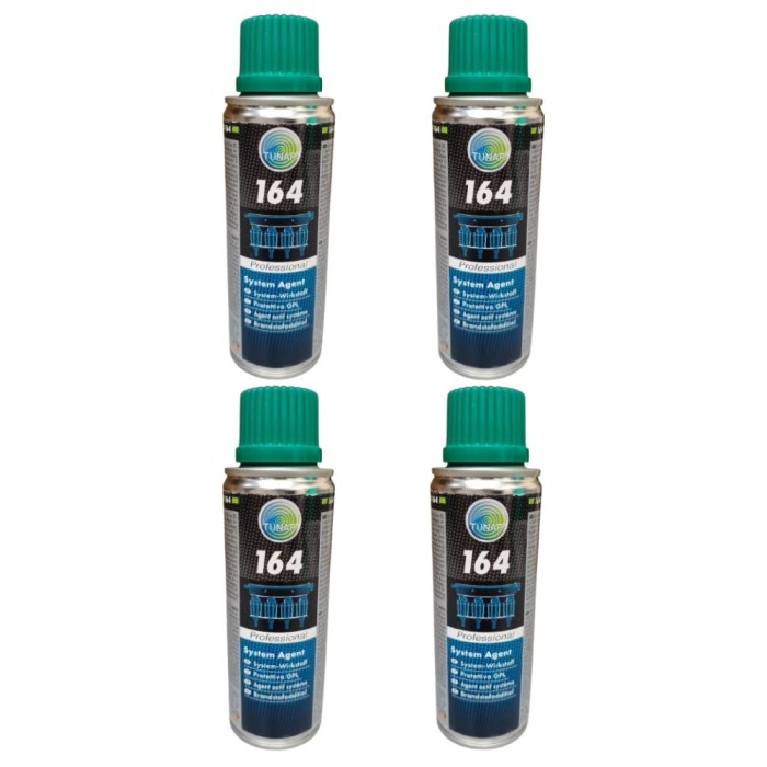 16400100AX4.jpg Tunap 164 Pulitore Gpl Professional 100ml Concentrato Attivo Per Liquido 4 PEZZI