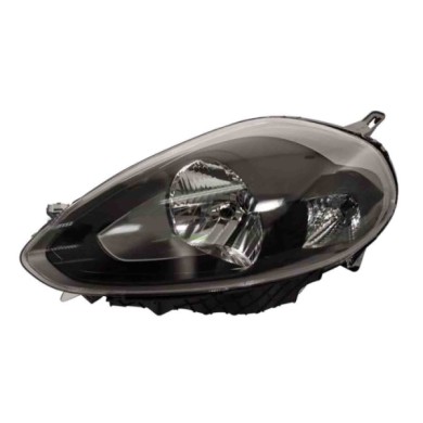 FIAT PUNTO EVO 2009-2012.jpg Proiettore Sinistro H4 Elettrico Con Motore Per Fiat Punto Evo Dal 2009 Al 2012