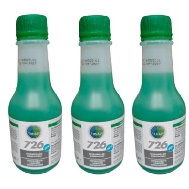 825025X3 (2).jpg Tunap 726 Concentrato Lavavetro Tergicristalli Auto Pulizia Profonda Senza Aloni Rimuove Insetti e Calcare 250m