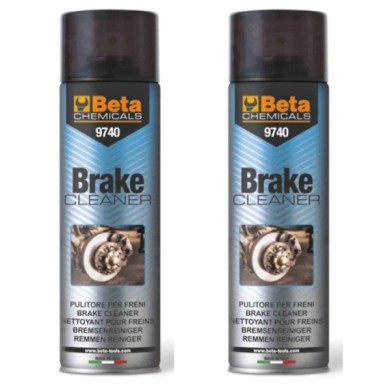 BEAT_9740_1.jpg BETA 9740 DETERGENTE PULITORE SGRASSANTE PER FRENI. CONFEZIONE 500 ML X2