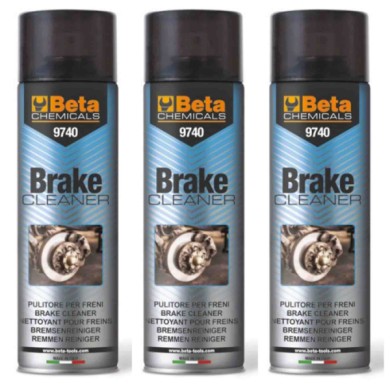BEAT_9740_1.jpg BETA 9740 DETERGENTE PULITORE SGRASSANTE PER FRENI. CONFEZIONE 500 ML X3
