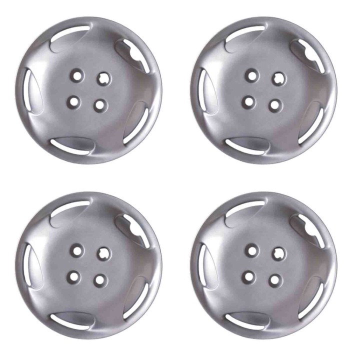 338-14.JPG Copricerchi Da 14" Pollici Compatibili Per Fiat Punto Elx Prima Serie Dal 1993 Al 1999 Articolo Non Originale E Senza