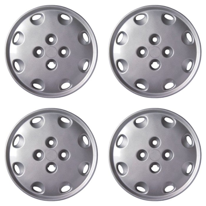 361-13.JPG Copricerchi Da 13" Pollici Compatibili Per Fiat Cinquecento Prima Serie Sx Dal 1993 Al 1998 Articolo Non Originale E 