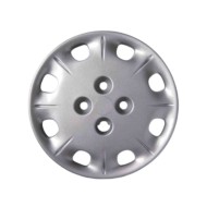 362-13 4 PEZZI.JPG Copricerchi Da 13" Pollici Compatibili Per Fiat Cinquecento Prima Serie Suite Dal 1993 Al 1998 Senza Logo