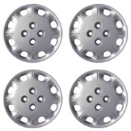 Copricerchi Da 13" Pollici Compatibili Per Fiat Cinquecento Prima Serie Suite Dal 1993 Al 1998 Senza Logo