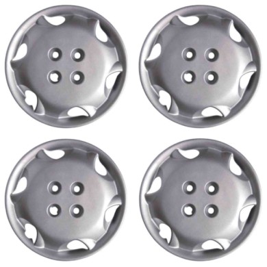 366-13.JPG Copricerchi Da 13" Pollici Compatibili Per Fiat Punto S Restyling Dal 1996 Al 1999 Articolo Non Originale E Senza Log